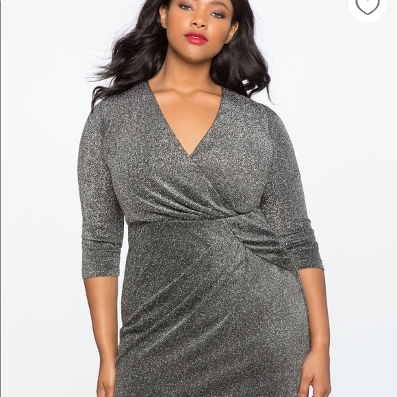 silver dress size 20